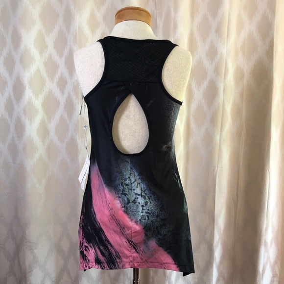 Nanette Lepore NWT S/P Workout Racerback Tunic - Picture 2 of 8